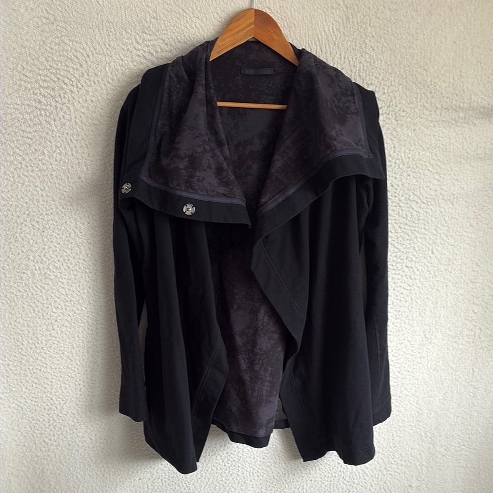 lululemon athletica Black Trench Coat